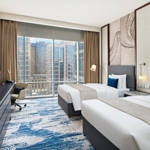 Chambre double au Wyndham Dubai Deira